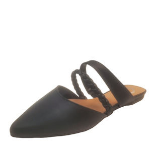 Journee Collection Womens  Shoes OLIVEA     Slide Sandals Black 6.5M